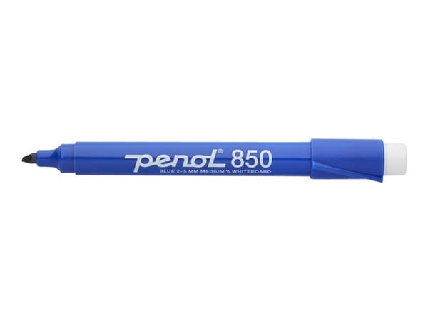 Whiteboardmarker Penol 850 blå 2-5mm (stk.)