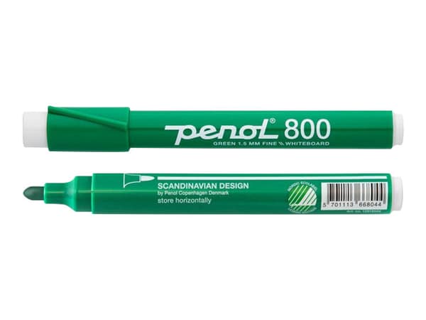 Whiteboardmarker Penol 800 grøn 1,5mm (stk.)