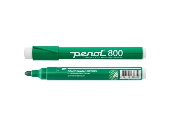 Whiteboardmarker Penol 800 grøn 1,5mm (stk.)