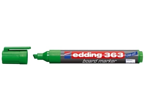 edding 363 board - Markør - for brett - grønn - fargeblekk - 1-5 mm