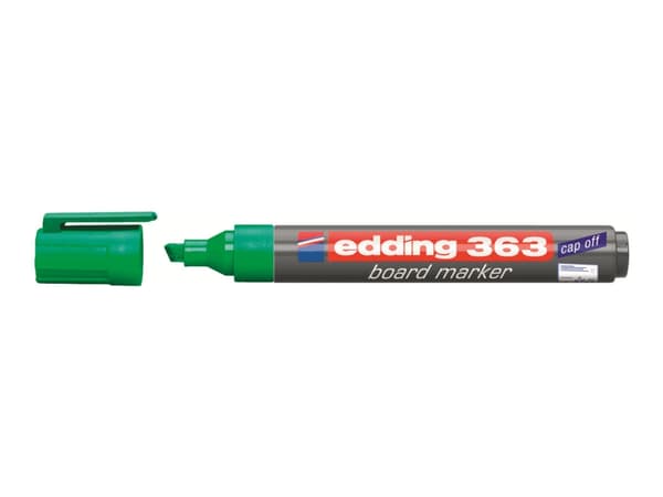 edding 363 board - Markør - for brett - grønn - fargeblekk - 1-5 mm