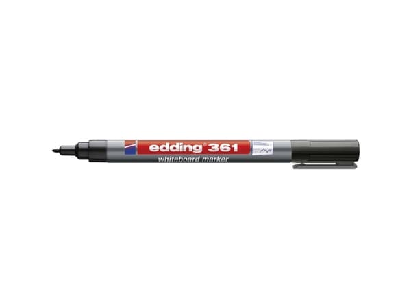 Edding e-361, 1 stykker, Svart, Svart, Grå, 1 mm
