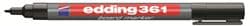 Edding e-361, 1 stykker, Svart, Svart, Grå, 1 mm