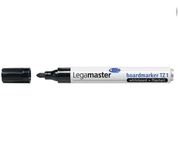 Legamaster 7-110001, 10 stykker, Sort, Sort, Hvit, Aluminium, Rund, 1,5 mm