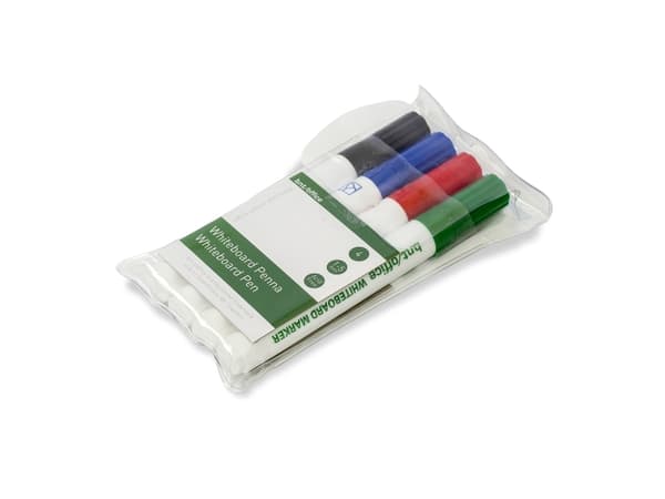 Valkotaulun tussit WERA ass. pyöreä kärki 1-3mm 4kpl/setti
