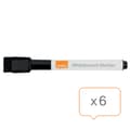 Miniatyrbild 3 av 5: Whiteboard marker Nobo sort Sort - (6 stk.)