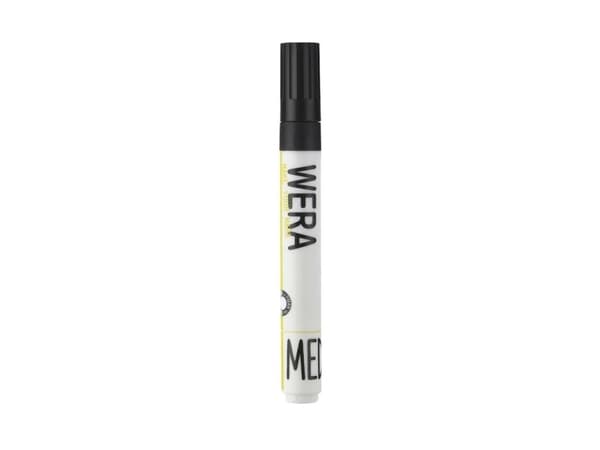 Whiteboard markers, BNT Wera, 1-4MM Skrå spids, black, 483110 Æske med 12 stk. - (12 stk.)