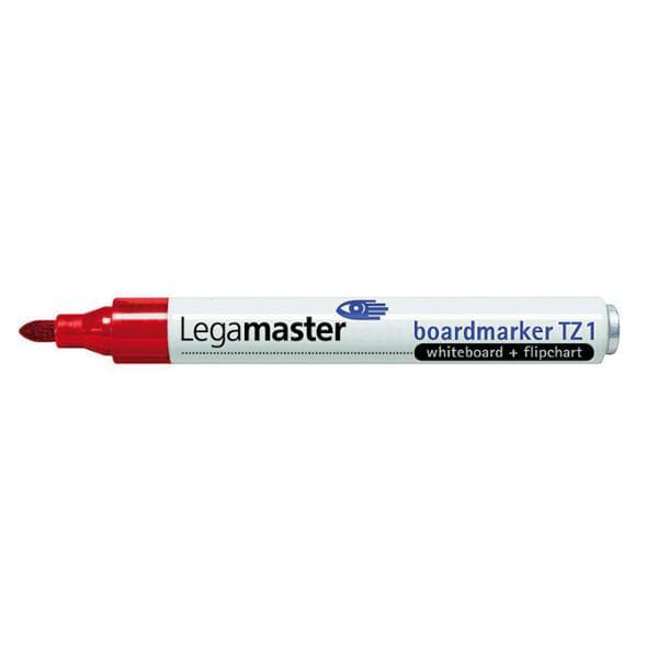 Whiteboardmarker Legamaster TZ1, rund, rød