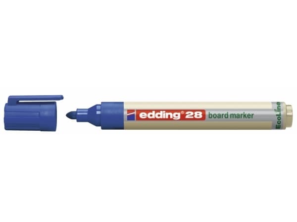 Edding 28, 1 kpl, Sininen, Sininen, Valkoinen, Polypropeeni (PP), Pyöreä, 1,5 mm