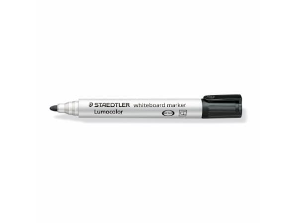 Whiteboardmarker Staedtler 351 sort Lumocolor 2,0 mm - (10 stk.)