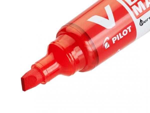 Whiteboardmarker Pilot V-Board Master sort skrå spids 1,8x5,2mm - (10 stk.)