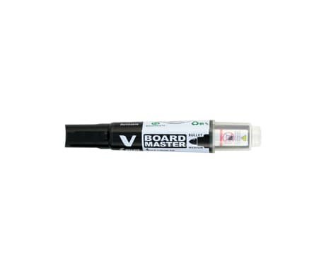 Whiteboardmarker Pilot V-Board Master sort skrå spids 1,8x5,2mm - (10 stk.)