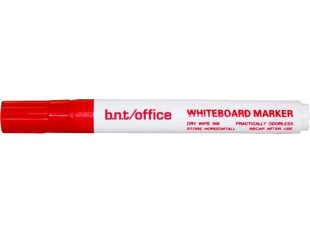 Whiteboardmarker WERA röd rund 1-3mm - (12 stk.)