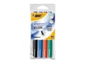 Miniatyrbilde 1 av 5: BIC VELLEDA 1741 - Markør - for whiteboard - svart, rød, blå, grønn - ketonbasert blekk - 1.4 mm - medium (en pakke 4)