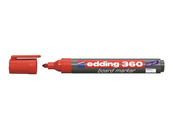 edding 360 board - Markør - for brett - rød - fargeblekk - 1.5-3 mm