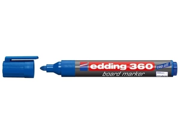 edding 360 board - Markør - for brett - blå - fargeblekk - 1.5-3 mm