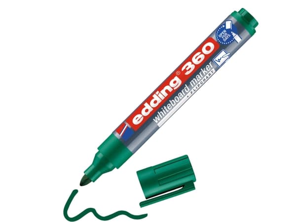 edding 360 board - Markør - for brett - grønn - fargeblekk - 1.5-3 mm