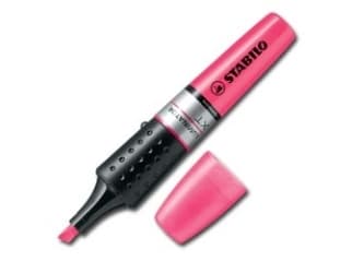 STABILO Luminator, 1 stykker, Rød, Meisel tupp, Sort, Rød, Polypropylen (PP), 2 mm