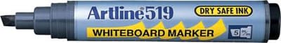 Whiteboardpenna Artline EK-519 Snedskuren spets, Svart 1/fp