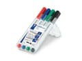 Pikkukuva 4 / 5: Marker Staedtler Lumocolor® 341 WP4 Compact 1-2 mm med 4 stk. ass. farver i etui