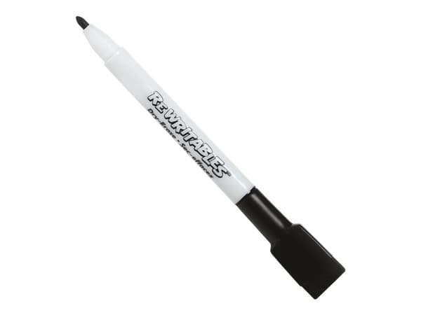 Whiteboardmarker Mini Nobo til glassboard med 6 stk. ass. farver