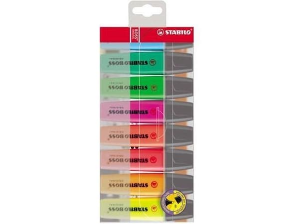Stabilo Highlighter 8 colors - WIKR-052527