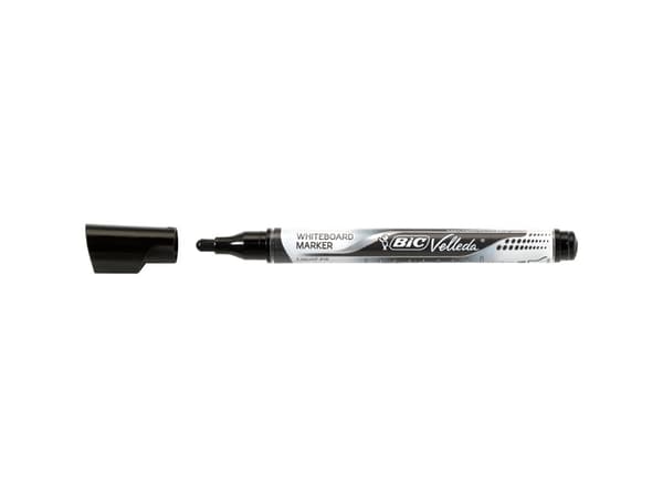 Whiteboardmarker, BIC Velleda pocket, medium, sort