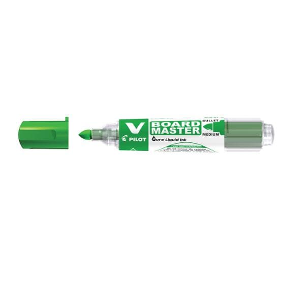 Whiteboardmarker Pilot V-Board Master, rund, grøn