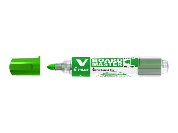 Whiteboardmarker Pilot V-Board Master, rund, grøn