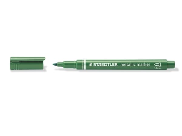 STAEDTLER 8323 - Markør - ikke-permanent - metallgrønn - 1-2 mm