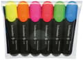 Miniatyrbilde 1 av 2: Schneider Schreibgeräte Job, 6 stykker, Blå, Grønn, Oransje, Rosa, Rød, Gult, Sort, Flerfarget, Sort, Plast, 1 mm