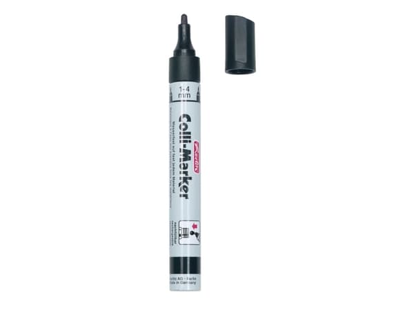 Herlitz felt-tip pen waterproof black (9786658)