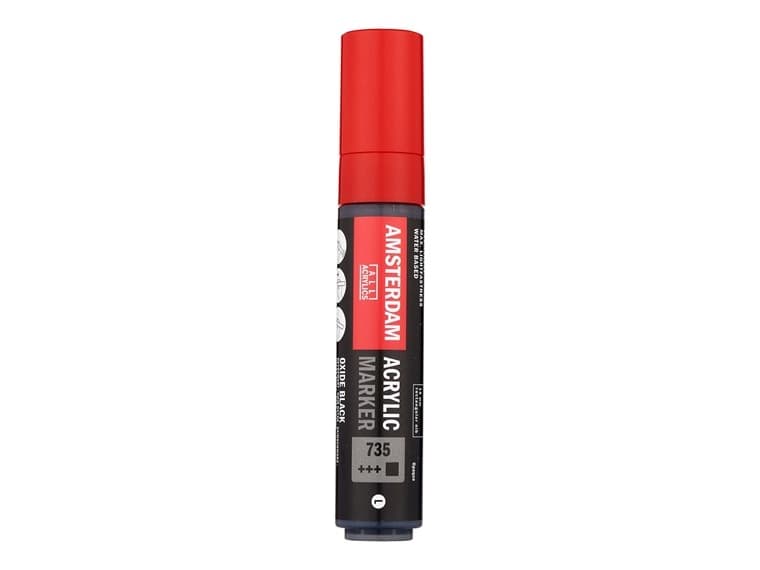Amsterdam Acrylic Marker 15 mm Oxide Black 735