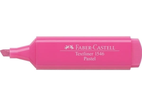 Faber-Castell Textliner, 1 styck, Rosa, Diverse, Rosa, purple pink, Plast