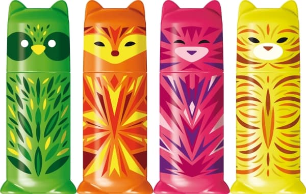Maped 743677, 4 stykker, Flerfarget, Flerfarget, Blister