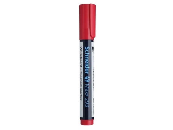 Schneider Schreibgeräte Maxx 293, 10 stykker, Rød, Meisel tupp, Rund, Medium, 2 mm