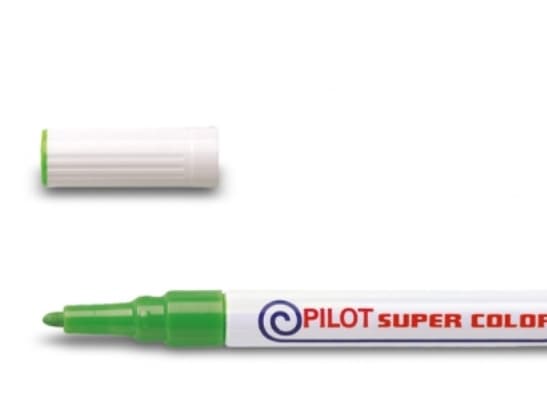 Pilot SC-M-20PF, Super Color, Grønn, 1 mm