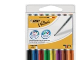 BIC 958166, 8 stykker, Flerfarget