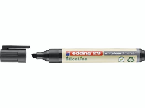 edding EcoLine 29 board - Markør - for brett - svart - fargeblekk - 1-5 mm