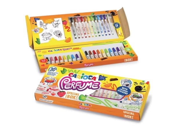 Carioca 43530, 30 styck, Blandade färger, Trubbig, Multifärg, Rund, Adult/Child