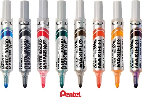 Pentel MWL5M-V, 1 styck, Violett, Rundad spets, Violett, Rund, 2,5 mm