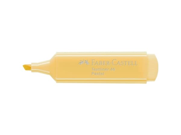Faber-Castell 154667, 1 stykker, Gult, Meisel tupp, Gult, vanilla, 1 mm