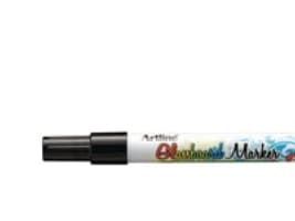 Glastavlemarker Artline, sort