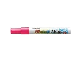 Glastavlemarker Artline, bred tip, pink