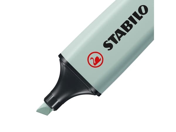 STABILO BOSS ORIGINAL NatureColors, 1 styck, Grön, 18 År, Mejselspets, Svart, Grön, Plast