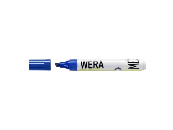 Wera Whiteboardmarker 1-4mm Blå - (12 stk.)