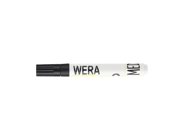 Wera Whiteboardmarker 1-3mm Sort - (12 stk.)