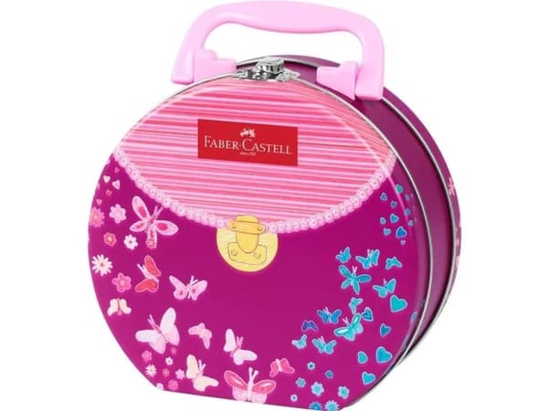 Faber-Castell 155537, 33 kpl, Magenta, Vaaleanpunainen, Pyöreä, Vesipohjainen muste, Motor skills training,Creative thinking skills training