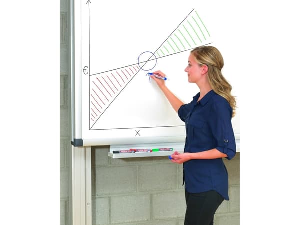 Edding 360 Whiteboard, 4 pc(s), Black, Blue, Green, Red, Bullet tip, Plastic, 1.5 mm, 3 mm