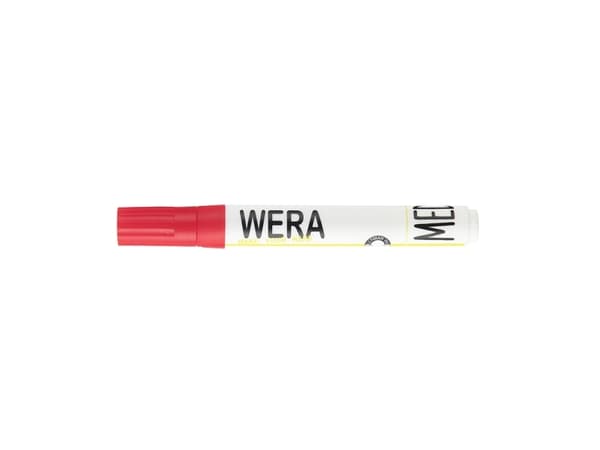 Wera valkotaulutussit 1-3 mm punaiset - (12 kpl)